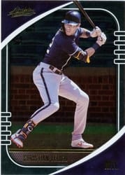 2021 Panini Absolute Base Set Christian Yelich #30 card