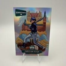 2021 Panini Diamond Kings Downtown Christian Yelich #D-5 card