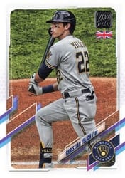 2021 Topps UK Edition Base Set Christian Yelich #125 card