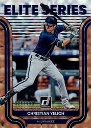 2022 Donruss Elite Series Christian Yelich #ES-2 card