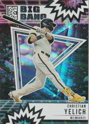 2022 Panini Capstone Big Bang Christian Yelich #BB-5 card