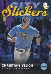 2023 Topps Big League City Slickers Christian Yelich #CS-16 card