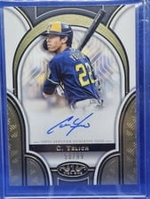 2023 Topps Tier One Prime Performers Autographs Christian Yelich #PPA-CY card