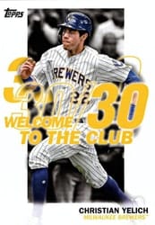 2023 Topps Welcome to the Club Christian Yelich #WC-18 card