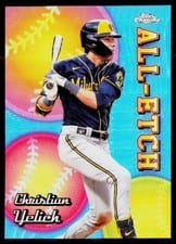 2024 Topps Chrome Chrome All Etch Christian Yelich #CAE-20 card