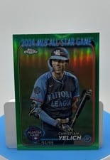 2024 Topps Chrome Update 2024 All-Star Game Christian Yelich #ASGC-17 card