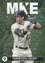 2024 Topps City to City Christian Yelich #CTC-30 card