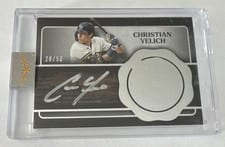 2025 Topps Five Star Silver Signatures Christian Yelich #FSS-CY card