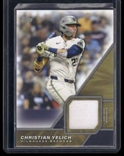 2026 Topps Major League Material Relics Christian Yelich #MLM-CYE card