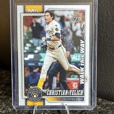 2026 Topps Walk This Way Christian Yelich #154 card