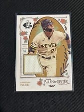 2024 Topps Allen & Ginter Allen & Ginter Relics B Christian Yelich (Milwaukee Brewers) #AGR-CYE card