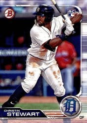 2019 Bowman Base Set Christin Stewart #33 card