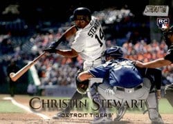2019 Stadium Club Base Set Christin Stewart #168 card