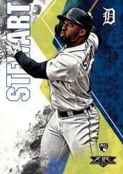 2019 Topps Fire Base Set Christin Stewart #40 card