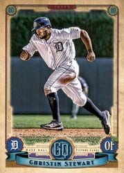 2019 Topps Gypsy Queen Base Set Christin Stewart #212 card