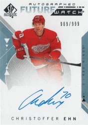 2018-19 SP Authentic Base Set Christoffer Ehn #222 card