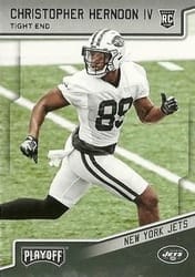 2018 Panini Playoff Base Set Christopher Herndon IV #271 card