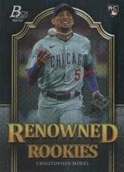 2023 Bowman Platinum Renowned Rookies Christopher Morel #RR-16 card