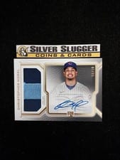 2023 Topps Definitive Collection Rookie Patch Autographs Christopher Morel #DRPC-CM card