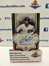 2023 Topps Five Star Autographs Christopher Morel #FSA-CM card