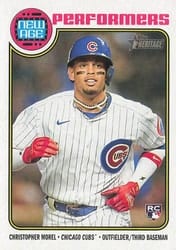 2023 Topps Heritage New Age Performers Christopher Morel #NA-6 card