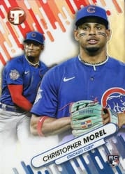2023 Topps Pristine Fresh Faces Christopher Morel #FF-4 card