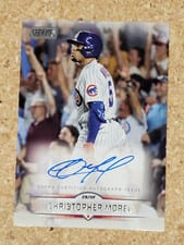 2024 Stadium Club Preview Signatures Christopher Morel #PSA-CM card