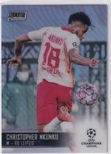 2020 Stadium Club Chrome UEFA Champions League Christopher Nkunku #65 card
