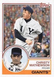 2021 Topps Archives Base Set Christy Mathewson #148 card