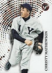 2022 Topps Pristine Base Set Christy Mathewson #10 card