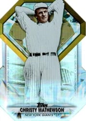 2022 Topps Update Diamond Greats Die-Cuts Christy Mathewson #DGDC-64