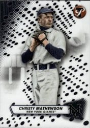 2023 Topps Pristine Base Set Christy Mathewson #23 card