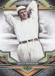 2024 Topps Triple Threads Base Set Christy Mathewson #181 card