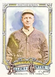 2025 Topps Allen & Ginter Base Set Christy Mathewson #7 card