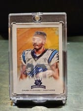 2021 Panini Chronicles Gridiron Kings Signatures Chuba Hubbard #GK-19 card