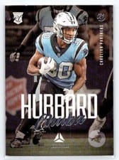 2021 Panini Chronicles Luminance Update Rookies Chuba Hubbard #222 card