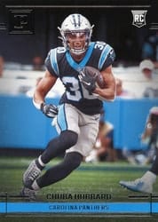 2021 Panini Chronicles Panini Chuba Hubbard #PA-19 card