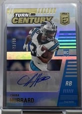 2021 Panini Chronicles Turn of the Century Autographs Chuba Hubbard #TOC-CHU card