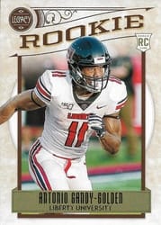2021 Panini Legacy Base Set Chuba Hubbard #165 card