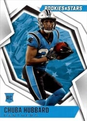 2021 Panini Rookies & Stars Base Set Chuba Hubbard #125 card