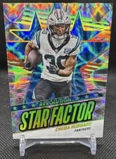 2025 Panini Revolution Star Factor Chuba Hubbard #24 card