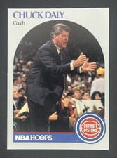 1990-91 Hoops Base Set Chuck Daly #312 card