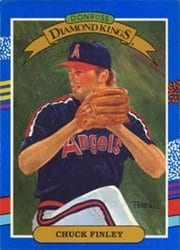1991 Donruss Base Set Chuck Finley #26 card