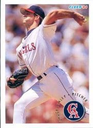 1994 Fleer Base Set Chuck Finley #55 card