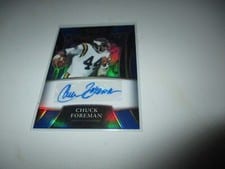 2021 Panini Select Signatures Select Chuck Foreman #SSP-CFO card