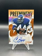 2025 Topps Signature Class Preeminent Ink Chuck Foreman #PI-CF card
