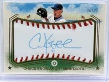 2024 Panini Boys of Summer Fabric of the Game Baseball Signatures Chuck Knoblauch #FOG-CK card