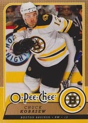 2008-09 O-Pee-Chee Base Set Chuck Kobasew #410 card