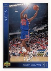 1993-94 Upper Deck Base Set Chucky Brown #6 card