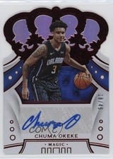 2019 Panini Crown Royale Rookie Autographs Chuma Okeke #CR-CHO card